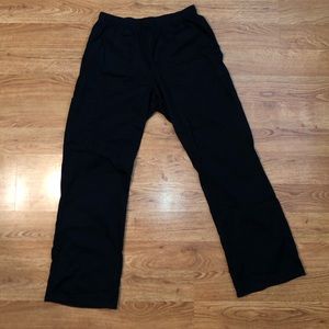 Black scrub pants